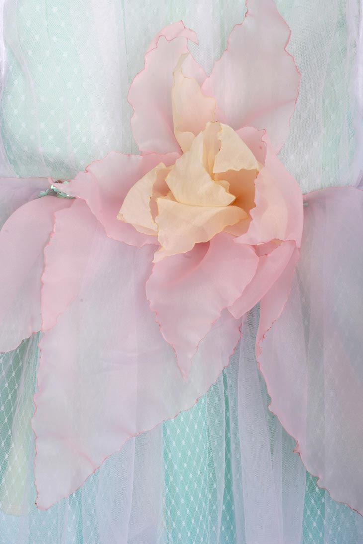 ChaikoHouse Lily Dress with Puffy Sleeves & Bows| Pre-order