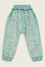 Girls Tropical Floral Harem Pants