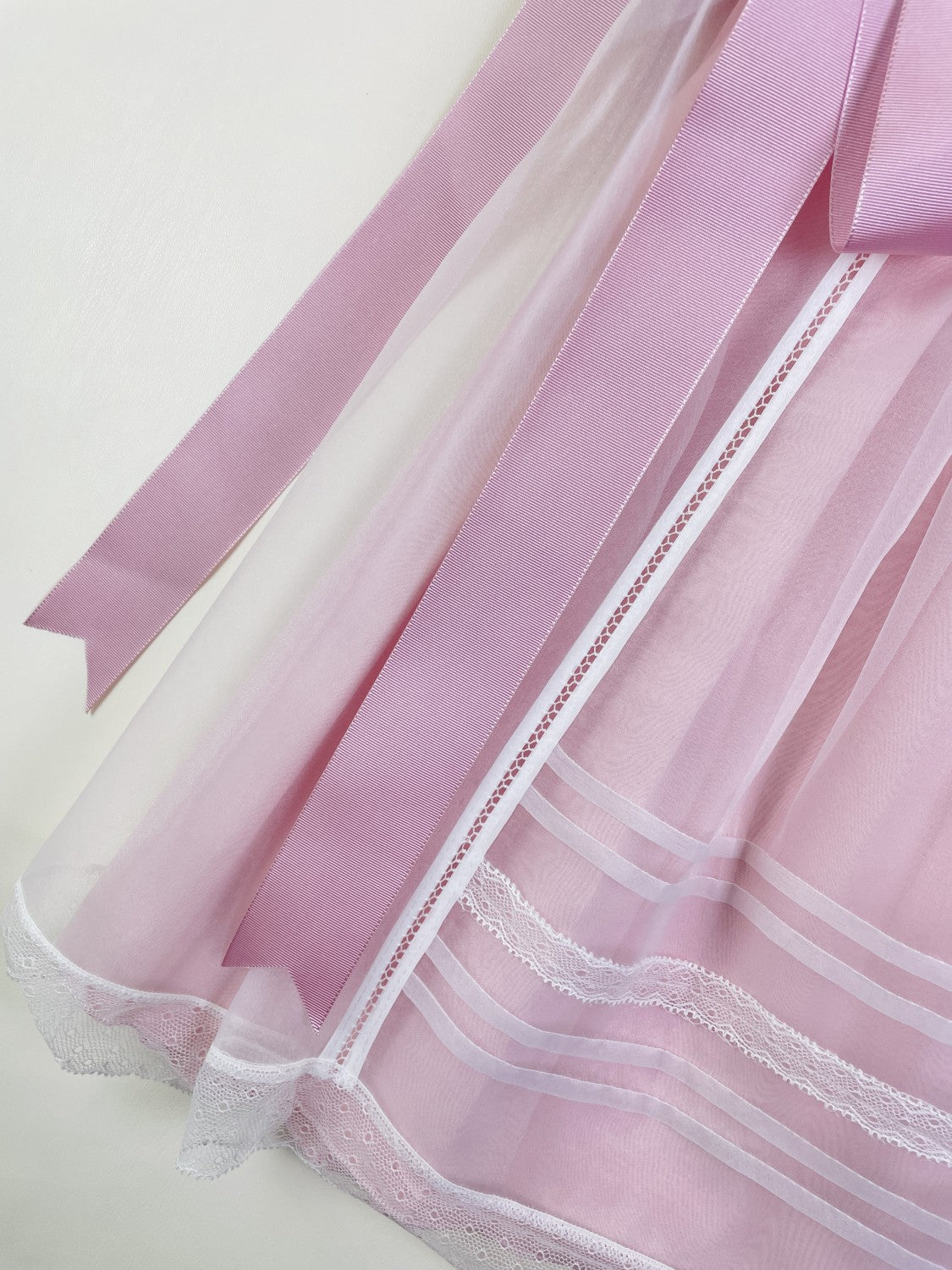 Pink crystal  2-piece Luxe Baby Dress