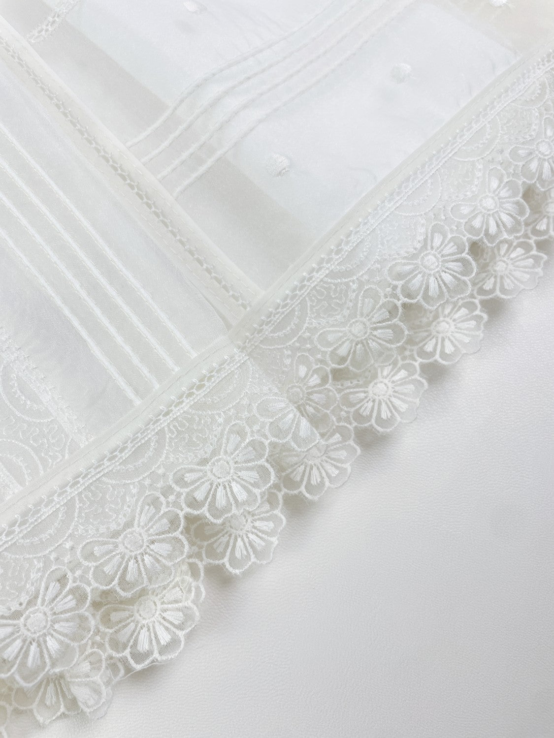Luxe off-white crystal Baby Dress