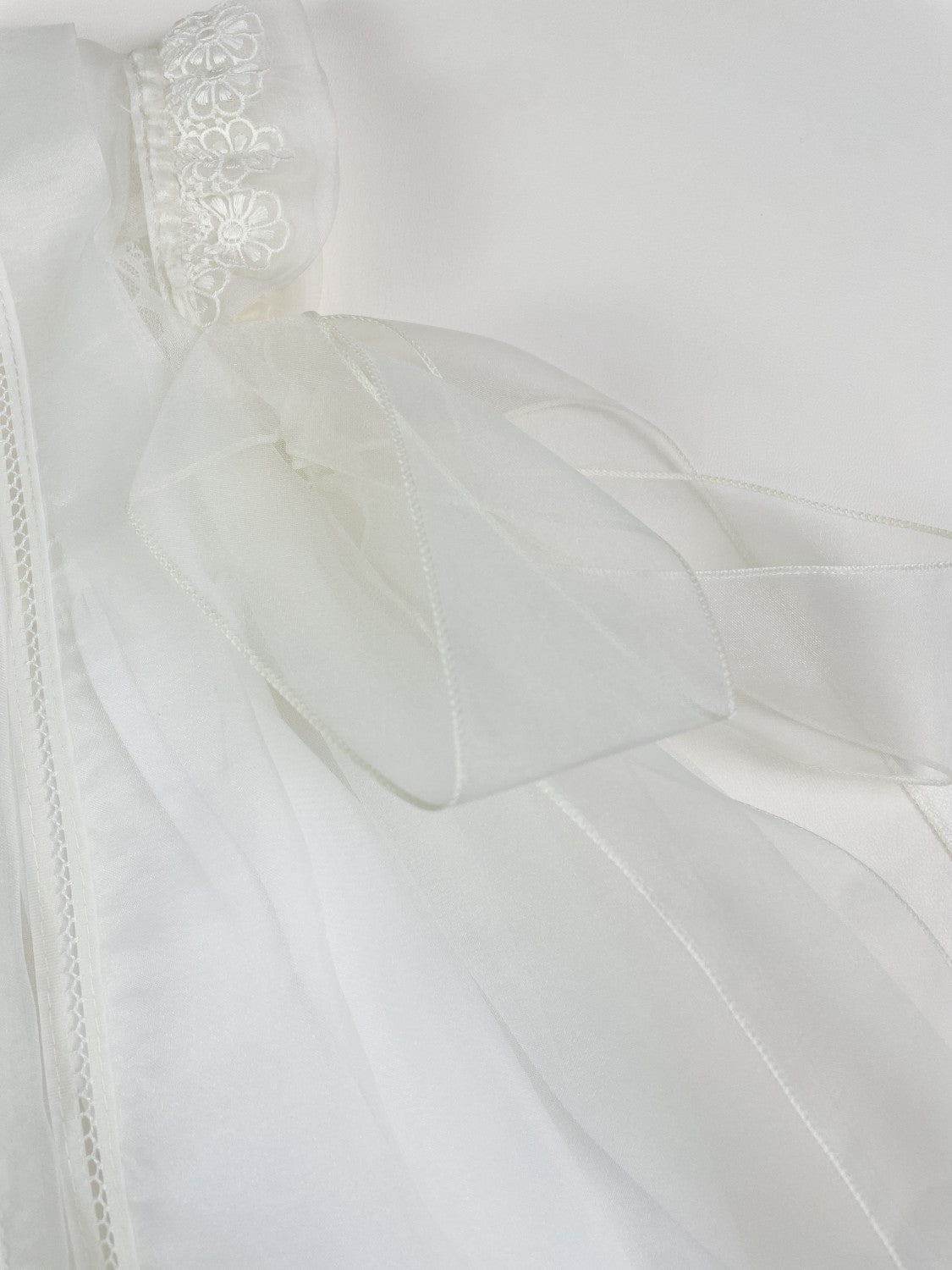 Luxe off-white crystal Baby Dress