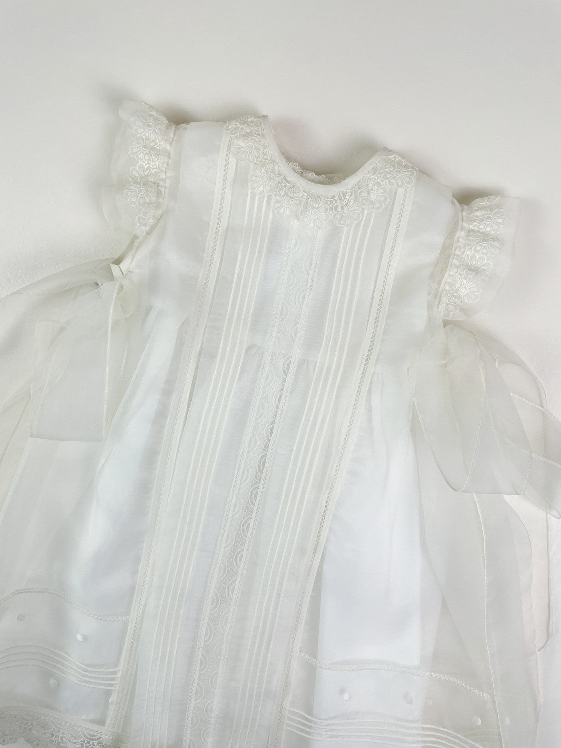 Luxe off-white crystal Baby Dress