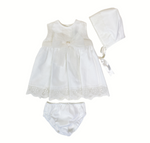 Mikimama Organza Baby Ceremony Dress with Bonnet