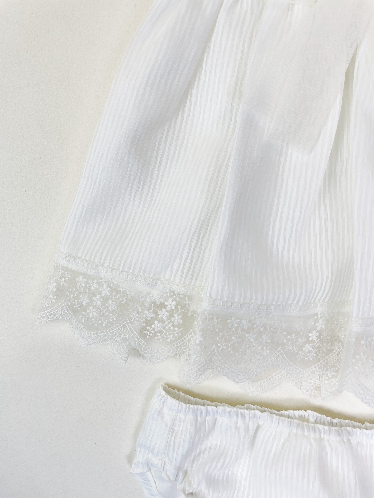 Mikimama Organza Baby Ceremony Dress with Bonnet