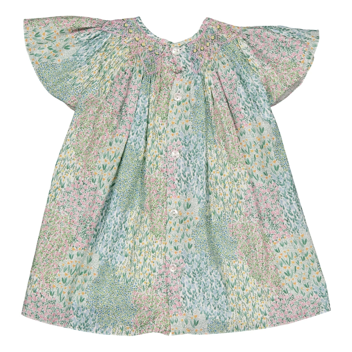 KIDIWI Flower Meadow Print Baby Blouse
