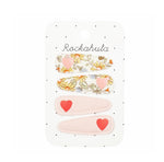 Bramble Heart Fabric Clip Set