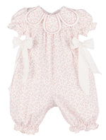 Rose Ditsy Floral Long-Leg Baby Romper