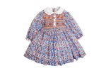 Hand Smocked Floral Dress