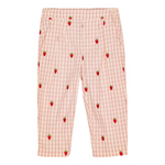 Floess Dolly Pants Pink Berry Gingham