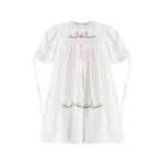 JannyBB Pink Embroidered Heirloom Dress