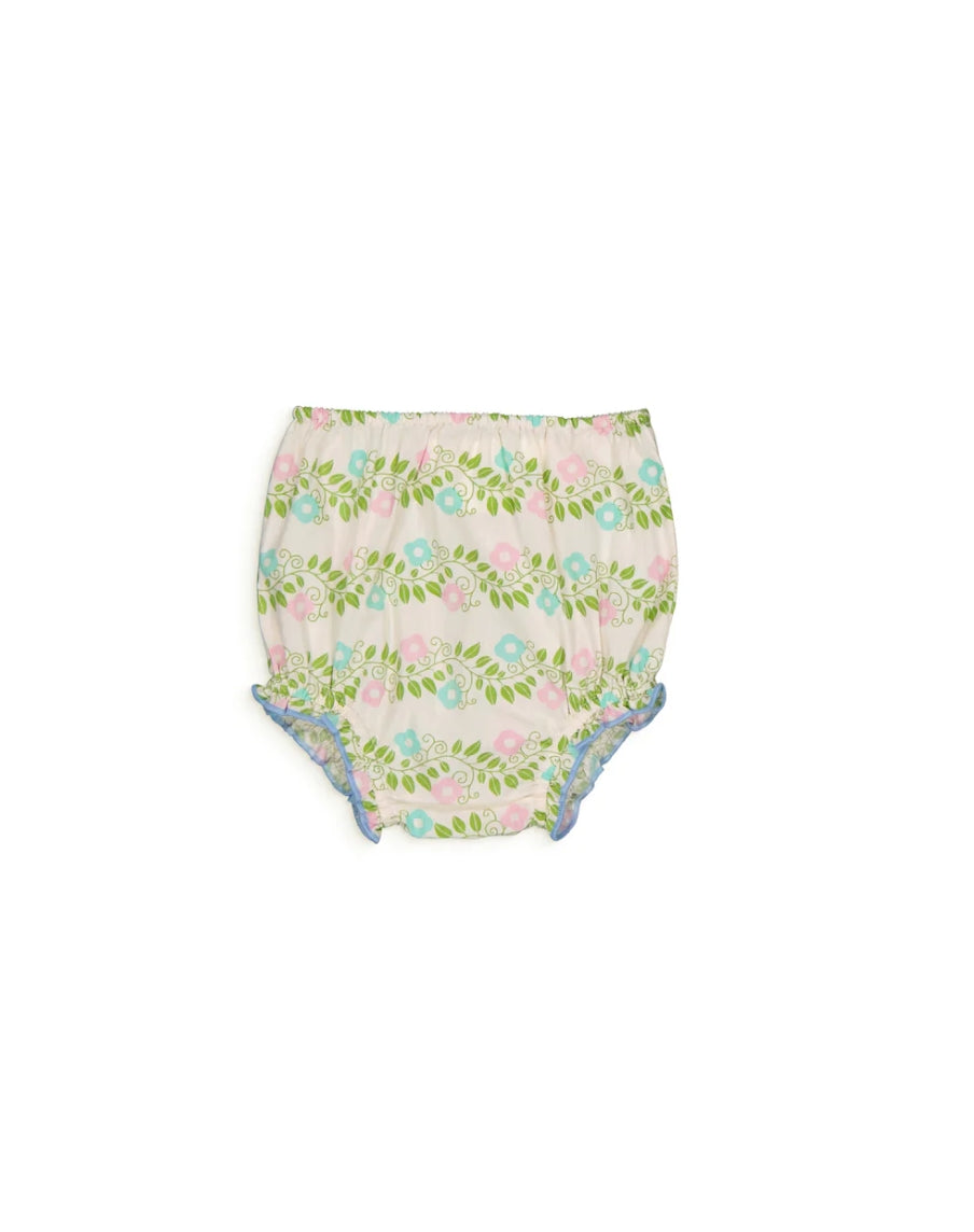 Hello Simone Farandole Ecru Cotton Baby Bloomer
