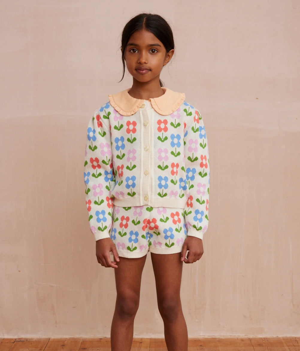 Hello Simone Fleurette Floral Knit Sweater