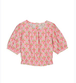 Hello Simone Lovely Rose Floral Cotton Top