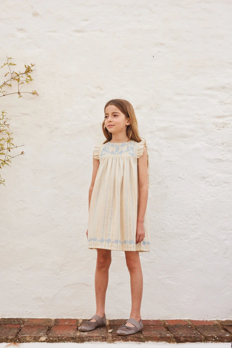 Lena Embroidered Dress
