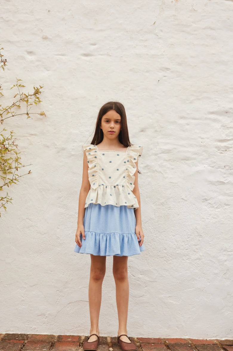 Lisa Tulip Jacquard Top