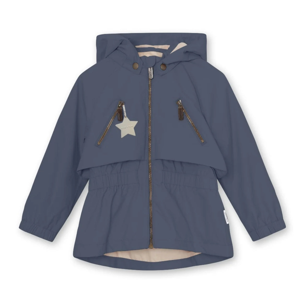 MINI A TURE Waterproof Kids Belted Jacket(Bury)
