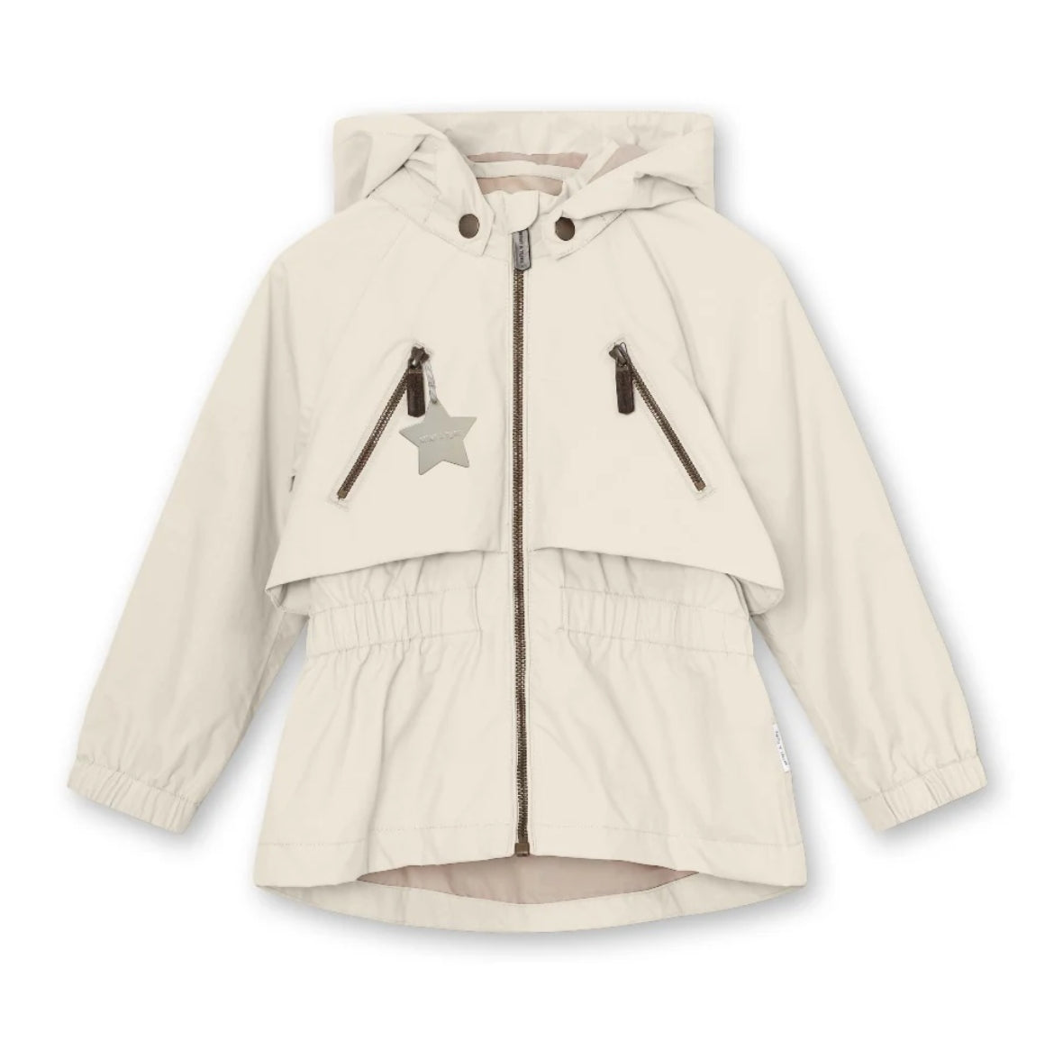 MINI A TURE Waterproof Kids Belted Jacket(Bury)