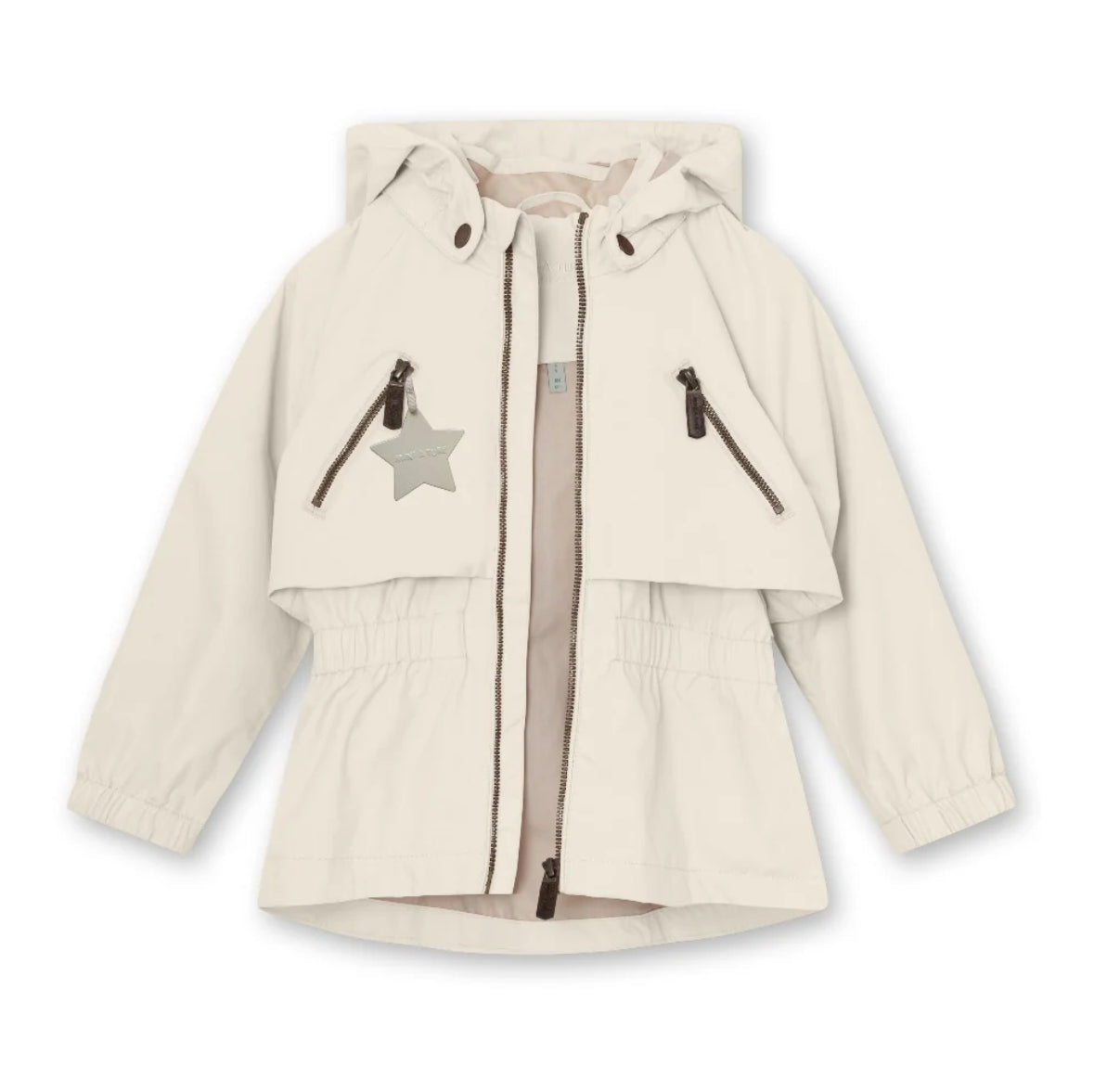 MINI A TURE Waterproof Kids Belted Jacket(Bury)