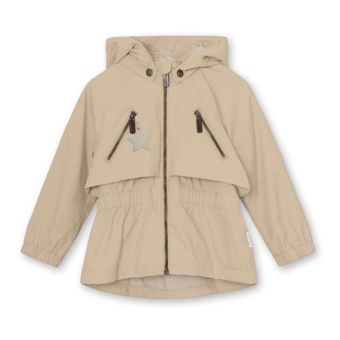 MINI A TURE Waterproof Kids Belted Jacket(Bury)