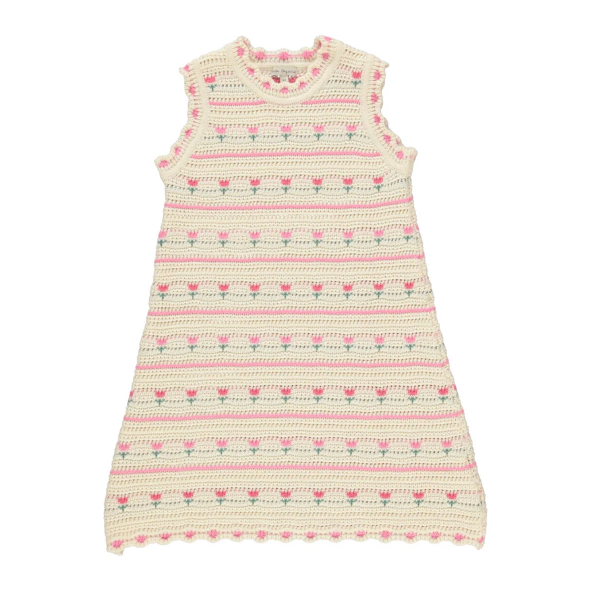 Paloma Crochet Dress – Organic Cotton