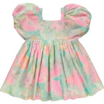 Violetta Puff Sleeve Cotton Dress