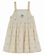 Emile Girls' Cherry Embroidered  Dress