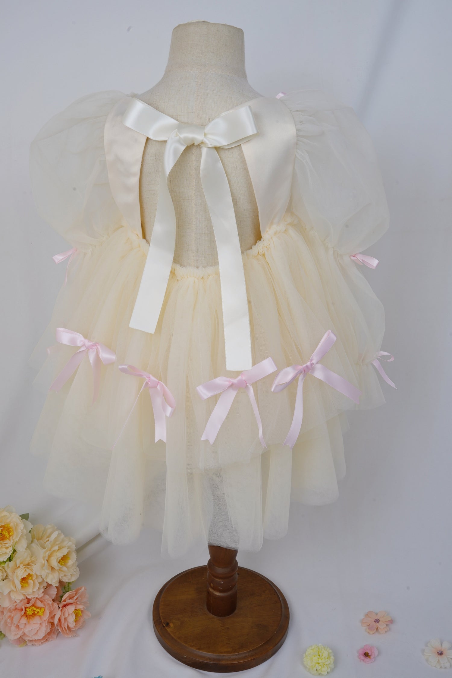 Cream Silly Goose Tulle Birthday Dress | Pre-order