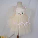 Cream Silly Goose Tulle Birthday Dress | Pre-order