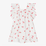 Pink roses tassels Dress Ref: 24015