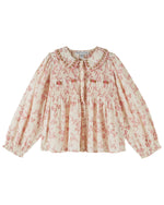 Emile et Ida Smocked Long Sleeve Blouse