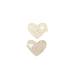 Golden Love Hair Clips