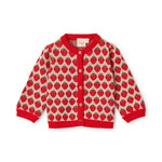 Floess Strawberry Knit Cardigan