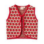 Floess Strawberry Knit Tie Vest