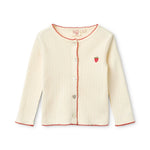 Strawberry Embroidered Cardigan