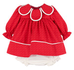 Holiday Red Baby Dress丨Sophie&Lucas
