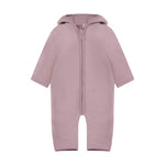 Huttelihut Long Ears - Dusty Rose Fleece Bunny Suit
