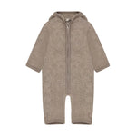 Coconut Bear Ear Hooded Baby Suit
