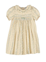LULIME Blue Floral Cotton Dress
