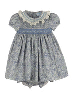 LULIME Dusty Blue Dress Set with Bloomer