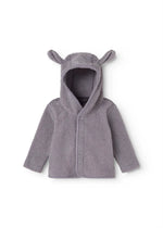 MarMar Copenhagen Baby & Kids Teddy Fleece Hooded Jacket with Ears - Muted Violet