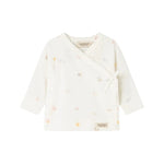 MarMar Copenhagen Newborn Baby Kimono Wrap Long Sleeve Top