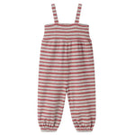 MarMar Copenhagen Overalls - Grey & Red Stripe