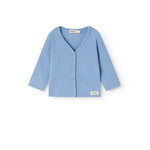 MarMar Copenhagen Baby Solid Ribbed V-Neck Button Cardigan