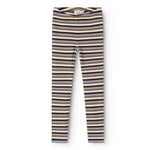 MarMar Copenhagen Olive Multi Stripe Rib Leggings