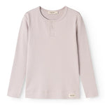 MarMar Copenhagen Kids Solid Ribbed Henley Long Sleeve Top