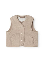 MarMar Copenhagen Baby & Kids Teddy Fleece Vest Gilet - Warm Taupe