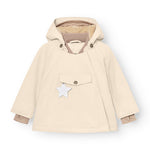 MINI A TURE Wool Fleece-Lined Jacket with Removable Hood