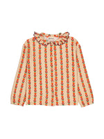 ALEX BLOUSE POMLINE APRICOT