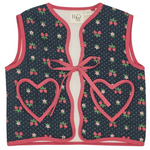 Sofia Vest – Navy Space Berry