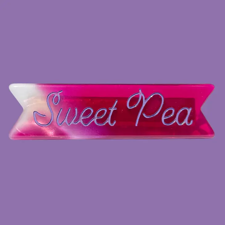 Sweet Pea Hair Clip